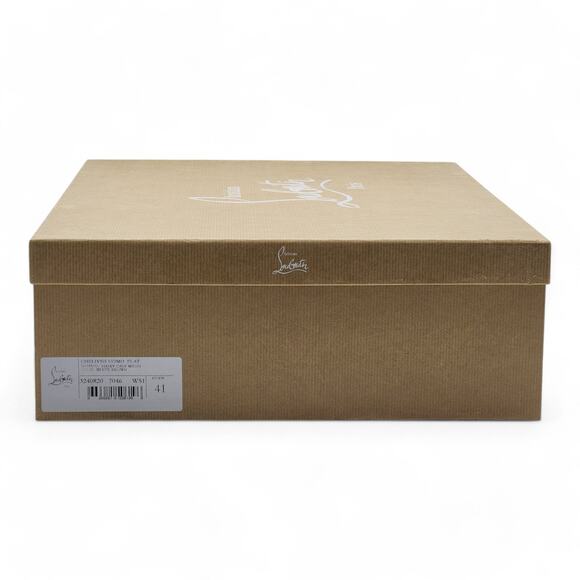 Christian Louboutin Cheliviss Low Boots - Hair-on Calf - Brown White - 41 $1795 - Picture 7 of 8